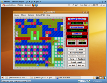 wxLaserTank running on Ubuntu.